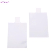 Annasun 100Pcs Pull Tab Sleeves For Card Savers Semi-rigid Game Card Holders With Ears More Convenie
