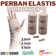 Medicrepe Elastic Bandage ONEMED Sprains Bandage Broken Bone Bandage Support Bandage 4 Inch Foot Ban