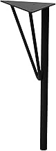 Heian Shindo Industrial Labrico Steel Table Legs, Small, DIY TABLE LEG WTK-2, Black, Height 14.8 inc