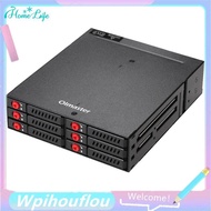 [HoME&life]  6-Bay 2.5Inch  SSD HDD Enclosure Mobile Rack/Enclosure Hard Disk Enclosure Rack Data St