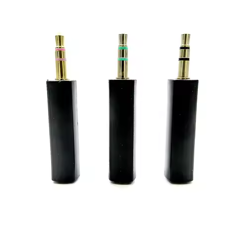 FENGRU Earphone Impedance Plug Conductor 30/80/120 ohm Noise Cancelling adapter 3.5mm Jack for Hifi 