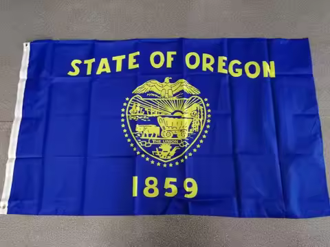 Yehoy 90*150cm us usa state 1859 oregon flag