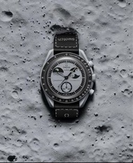 Swatch x Omega Moonswatch Mission To Earthphase SO33M700 Black Gray New