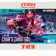 HG CHAR'S ZAKU (GQ) - HG -1/144 - GQ - GENUINE BANDAI GUNDAM MODEL