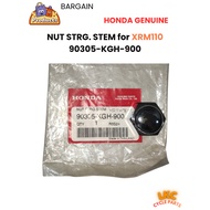 NUT STRG. STEM for XRM110 90305-KGH-900 | HONDA (BARGAIN)