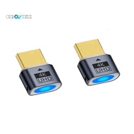 2Pcs -Compatible Dummy Plug 4K HDR Virtual Monitor EDID Headless Ghost Emulator Support 4k 60Hz 1080