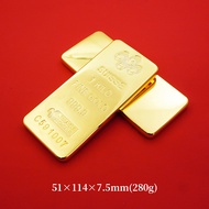 Super low priceHigh Quality 1kg Replica Gold Plated Bar 1pc Switzerland Gold Bullion Bar Non-magneti