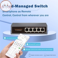 onemetertomj Hi-S21-5G Cloud Managed Ethernet ,WEB/APP Cloud Managed Gigabit Ethernet Network 5 Port