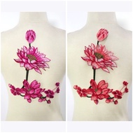 Lotus embroidery, lotus flower