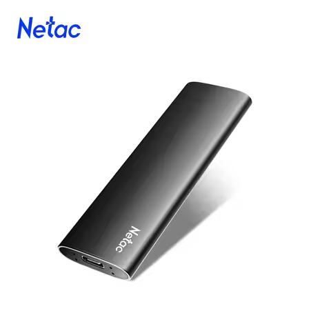 Netac Portable SSD 2TB 1TB 500gb External Hard Drive 550MB/s USB3.2 HDD Disk for PS4 XBox Laptop Des