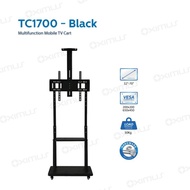 Oximus TC1700 32" Inch - 70" Inch LED TV Wheel Standing Bracket TV Bracket Adjustable TV Bracket Hea