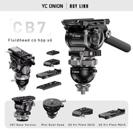 Đầu ballhead cho máy ảnh YC Onion Cedar CB7 Fluid head cao cấp thao tác nhanh chính hãng khả năng tả