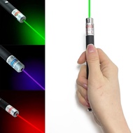 ปากกาไฟฉายเลเซอร์สีเขียวปากกาพอยน์เตอร์ตัวชี้จุดเดียวสีเขียวอ่อนใช้สำหรับไฟเลเซอร์นิ้วและดาว