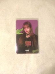 lisa小卡blackpink小卡square up小卡