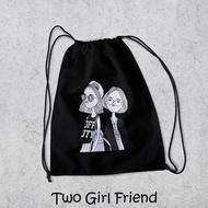 Waterproof Two Stringbag Drawstring Bag Girl Friend