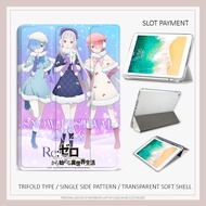 Re:Zero‌ Rem Ram ipad case for mini4/5/6/7 10.2 gen9 gen5 6 air4/5/6/7/8 2026 air pro11 gen11 gen10 