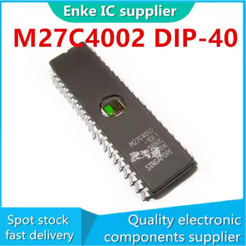 Free Shipping 10pcs/lots M27C4002-10F1 M27C4002-12F1 M27C4002 27C4002 CDIP-40 Quick delivery of spot