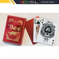 Bee No 92 Club Red Metalluxe Deck Playing Cards