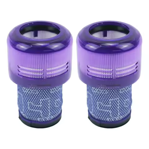 Replacement Filter For Dyson V12 Detect Slim, Slim+, Animal, Absolute SV34 SV35 Cordless Vacuum, Par