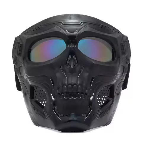 Skull Horror Helmet Mask Off road motorcycle goggles sports riding Harley goggles mask motorcycle ri