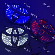 YY 3D logo light suitable for Toyota luminous logo TOYOTA Vios LED light cold light luminous logo li
