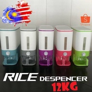 [Malaysia Ready Stok]10KG Automatic Rice Dispenser with Rinsing Cup Bekas Beras Viral Rice Storage,Bekas Beras