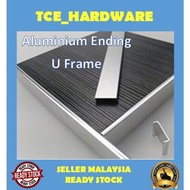 Aluminium Edging Aluminium U Frame 3G Door Frame Cabinet Door (PACKING 3pcs Or 4pcs)