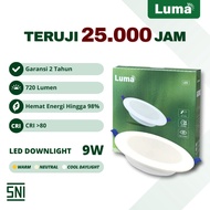 (2 Year Warranty) LUMA Led Downlight 9 Watt 9W 720L E27 170-240V Round 92mm LED Ceiling Light 3000K/