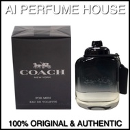 ORIGINAL C0ACH FOR MEN BY C0ACH 60ML EDT PERFUME - 100% Authentic