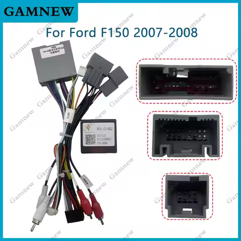 Car Wiring Harness Adapter Canbus Box Android Power Cable For Ford Explorer Escape Edge Expedition M
