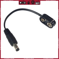 STA Clip Converter Power Cable 9Volt Power Eliminators Adapter Power Supply Cable Snap Connector Gui