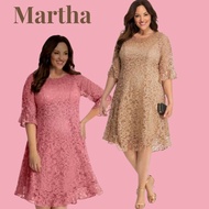 ⊿Challastore XL MARTHA PLUS SIZE DRESS formal dress wedding dress civil wedding graduation dress❃