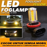 LED FOGLAMP FOGLIGHT/, Super YELLOW H8, H11, H16