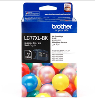 ตลับหมึก BROTHER  LC-77XL  BK C M Y ของแท้ (ออกใบกำกับภาษีได้)
