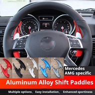 Suitable for Mercedes AMG A45 S63 SLK55 G63 E63 SLS SL65 W204 aluminum alloy steering wheel shift pa