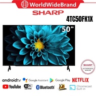 Sharp 4K UHD TV AQUOS 50 INCI 4K UHD ANDRIOD TV 4TC50FK1X