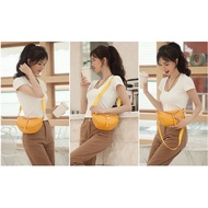 Jannah Beg Tangan Wanita Beg Bahu Silang Jinjing ( Croc Women Men Tote Chest Sling Travel Bag Should