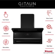 [RINNAI] KITCHEN HOOD / L SHAPE HOOD / AUTO CLEAN HOOD / RHL3719PBW
