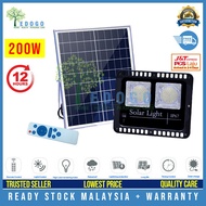 Premium 200W Solar Light LED Outdoor Solar Spotlight Flood Light waterproof Over 12 Hrs Lighting Tim