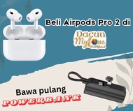 (附發票) 全新蘋果 Apple Airpods Pro 第二代 (USB-C 充電盒) 台灣現貨  Apple Airpods Pro Generasi 2 Airpods Pro 2nd Generation