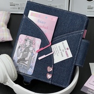 Jeans File (File Only) A7 Size 6 Rings Card PhotoAlbum (AH) J2 Photo