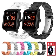 20mm Silicone Strap Transparent Bracelet for Xiaomi Huami Amazfit Bip U Pro Bip S GTS 3 GTS 2 Mini G