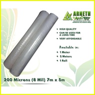 ۩ ◴ ¤ UV PLASTIC ROOFING / GARDEN PROTECTION / PE sheets for greenhouse wide sizes