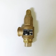 Safety Valve Spring-Loaded Adjustable Steam Copper Exhaust Safety Valve for Industrial Use Brass Mat