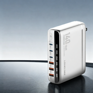 LDNIO | สถานีชาร์จเร็วหลายพอร์ต GaN 140W