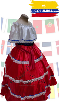 united nation costume / Columbia/ Spain/ mexico costume