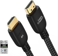 CableCreation 8K Certified Ultra High Speed HDMI Cable 3.3ft, 48Gbps 8K 60 4K 120 144Hz eARC HDR HDCP 2.2 2.3 Compatible with PS5 PS4 Xbox Series X Roku TV 4K LG Samsung TV RTX 3080