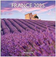 Large Wall Calendar 29 x 29 cm 2025 - September 2024 to December 2025 - France