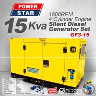 POWER STAR15kva Water-cooled Diesel Silent Generator Set (GF3-15) *LIGHTHOUSE ENTERPRISE*