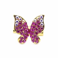 G28043 Ozel *Premium Materials* Nice Elegant Monarch Butterfly Babybrooch / Kerongsang Size ( w x h